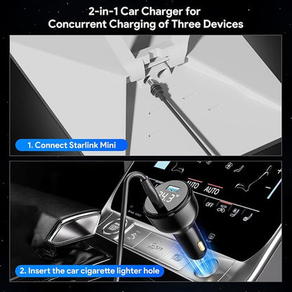 EDUP Starlink Mini Car Adapter DC Power Cable & Starlink Cigarette Lighter - Image 6