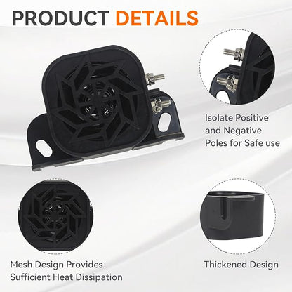 760 Back-up Alarm 12V-48V 110dB IP67 Waterproof Dust-Proof Reversing Warning - Image 3