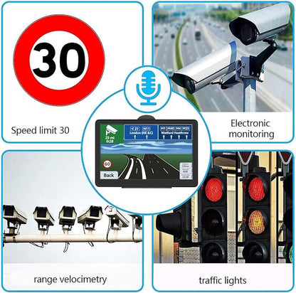 GPS Navigation for Car, 2025 Map 7 inch Touch Screen Car GPS, Voice Turn - Image 5