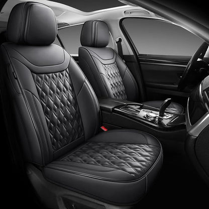 Car Seat Covers Full Set, Leather Seat Covers - Image 6
