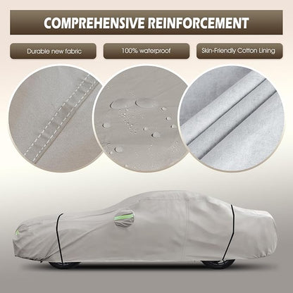 Migaven 6 Layers Car Cover Custom Fit - Image 3