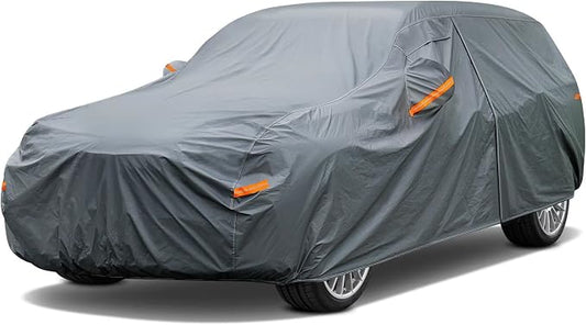 16 Layers Heavy Duty SUV Car Cover Waterproof All Weather, Universal Fit Ford by GUNHYI