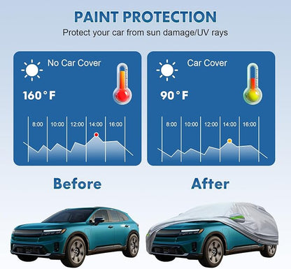 KEYOOG Full Car Cover Is All-weather Waterproof 6-layer, Universal In All - Image 2