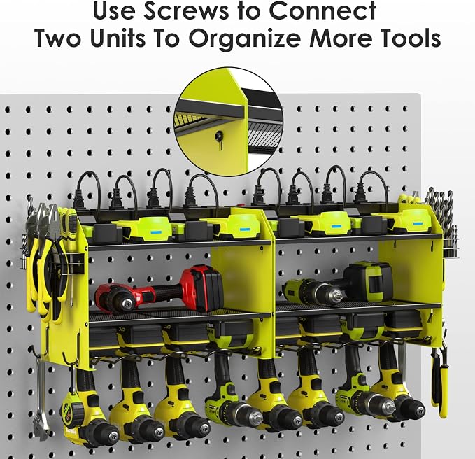 CCCEI Set Power Tool Organizer Wall Mount - Image 6