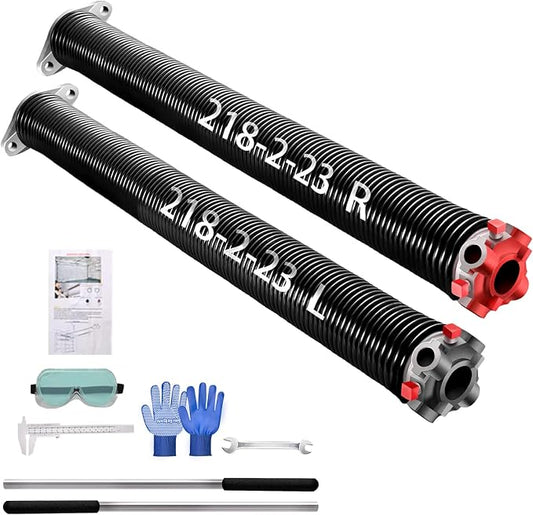 2" Garage Door Springs, Garage Door Spring Replacement, Torsion Springs Pair by Unknown