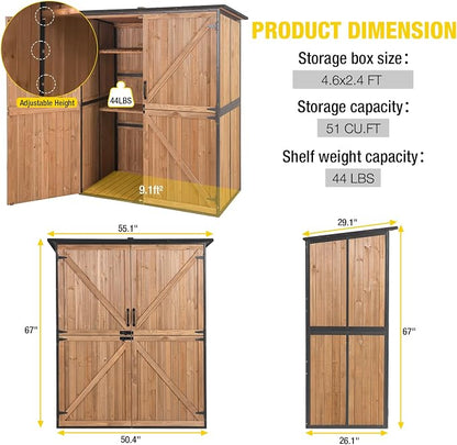 Aivituvin Outdoor Storage Shed Upgraded - Image 6