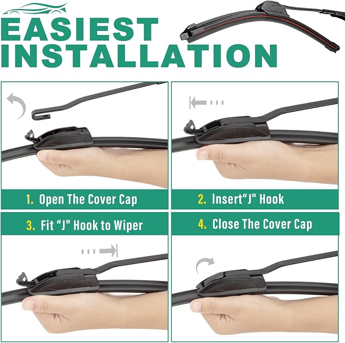 24" 21" 14" Windshield Wiper Blades Replacement - Image 7