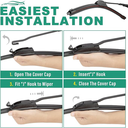 26" 17" 14" Windshield Wiper Blades Replacement - Image 7