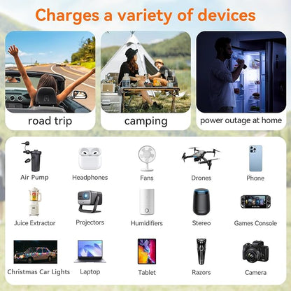 300W Car Power Inverter 12v to 110v, Car Plug in Adapter Outlet - Image 5