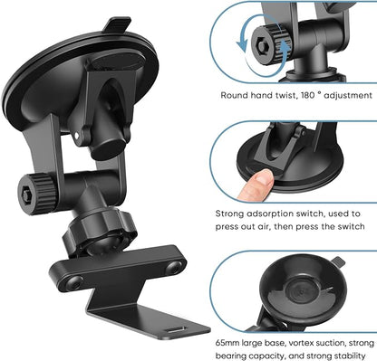 Suitable for Uniden R7 R8 Radar Detector, Car Radar Detector Suction Cup Bracket - Image 2