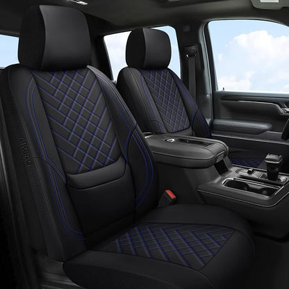 Chevy Chevrolet Silverado GMC Sierra Car Seat Covers Fit 2007-2023 2024 2025 by BABYBLU