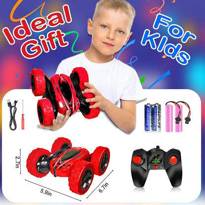FREE TO FLY Rc Car Remote Control Toys: 4Wd Stunt Vehicle All Terrain - Image 7