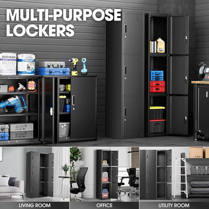 DNA MOTORING Metal Storage Cabinet - Image 6