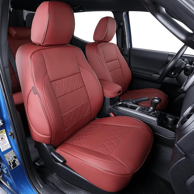 EKR Custom Fit Tacoma Leather Car Seat Covers by EKR