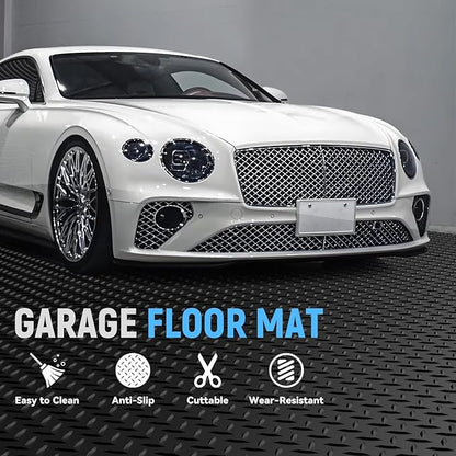 4x6 FT Garage Floor Mat, 2.8mm Thickened PVC Flooring Roll - Image 2