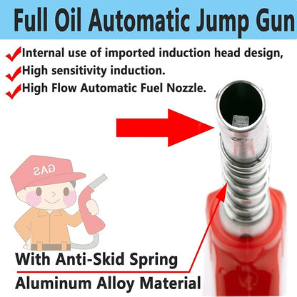 1-3/16"Automatic Fuel Nozzle, Car Fuel Filling Nozzle, Auto Shut-Off Fuel Nozzle - Image 3