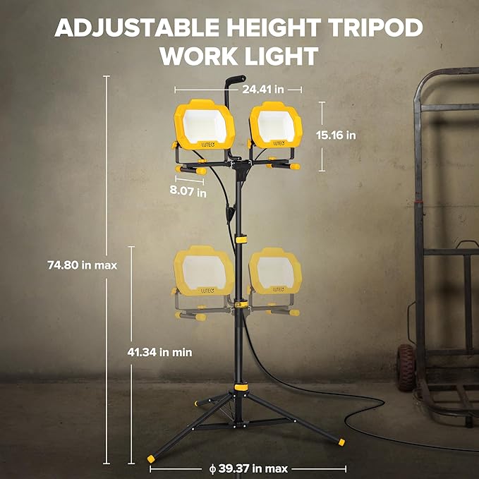 LUTEC 25000 Lumen LED Work Lights - Image 6