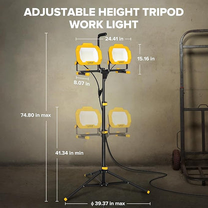 LUTEC 25000 Lumen LED Work Lights - Image 6
