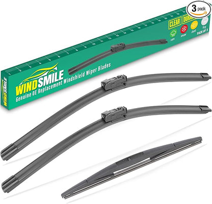 26" 18" 16" Windshield Wiper Blades Replacement by WINDSMILE