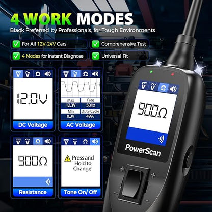 2025 Autel PowerScan PS100 Power Circuit Probe Tester, 12-24V Automotive - Image 5