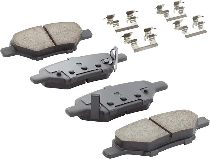 Premium Ceramic Rear Brake Pads Compatible - Image 2