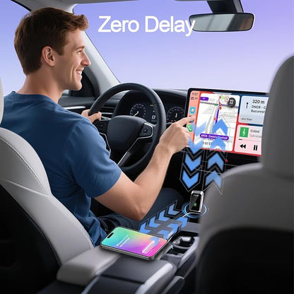 Mini Wireless Carplay Adapter for iPhone&Android Auto 2-in-1, 2025 Upgrade - Image 8