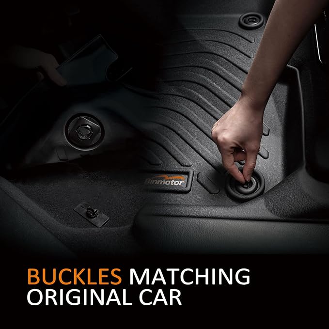 Binmotor-All Weather Car Floor Mats and Cargo Liner Set - Image 5