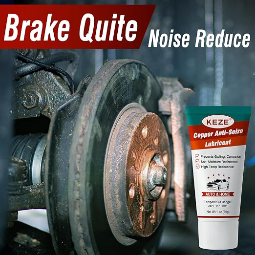 Keze Copper Antiseize Thread Lubricant Grease Rust and Corrosion Protection - Image 3