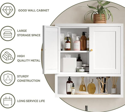 Metal Bathroom Storage Cabinet, Metal Storage Cabinet - Image 4