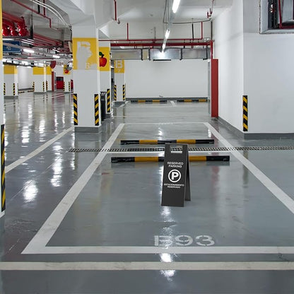 Reserved Parking Sign – Foldable Heavy Duty Plastic A-Frame - Image 5