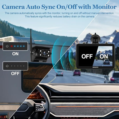 2 Magnetic Solar Wireless Backup Camera - Image 5