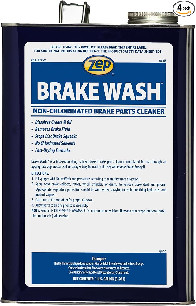 Zep Brake Wash Liquid Non-Chlorinated Parts Cleaner by Zep