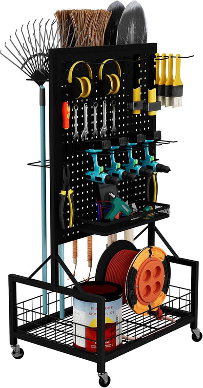 All-in-One Garage Storage Cart by Unknown