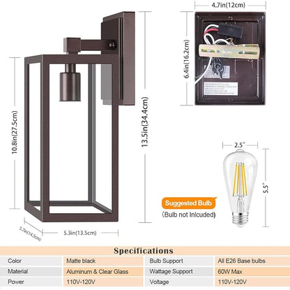 Dusk to Dawn Outdoor Lighting Fixtures - Image 4