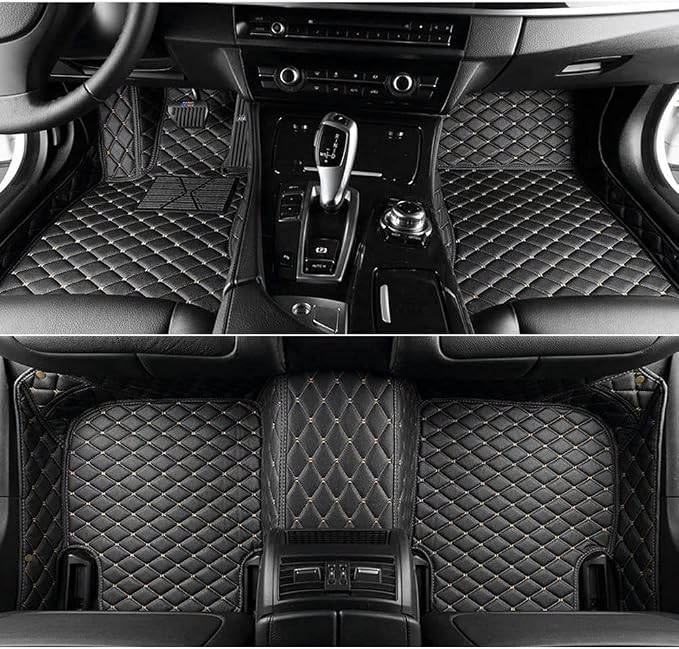 Custom All-Weather Protection Luxury Leather Floor Mats - Image 9