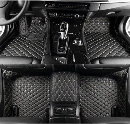 Custom All-Weather Protection Luxury Leather Floor Mats - Image 9