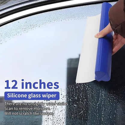 2 Pack 12inch car Squeegee, Silicone Squeegee, car Window Squeegee, Flexible - Image 6