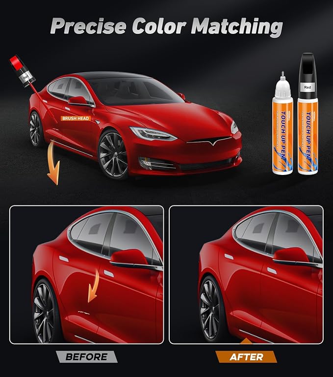 Touch Up Paint for Cars, Car Paint Scratch Repair Pen, Automotive Touch Up - Image 2
