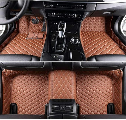 Custom All-Weather Protection Luxury Leather Floor Mats - Image 9