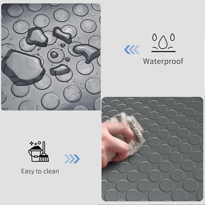 Premium Garage Floor Mat, Commercial Grade Heavy Duty Parking Mat - Image 4