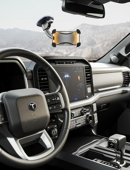 ToughTested Mammoth Windshield Mobile Mount, Double-Ribbed Gooseneck Arm - Image 9