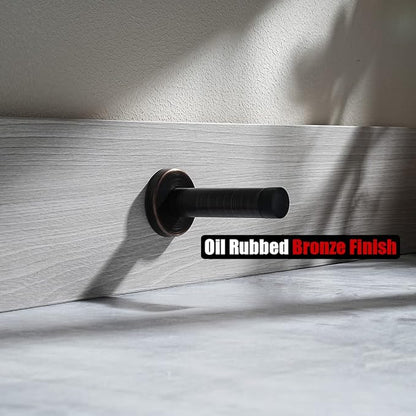 JQK Door Stopper Oil Rubbed Bronze, 304 Stainless Steel Thicken 1mm Sound - Image 4