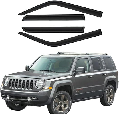 Smoke Sun/Rain Guards Window Visors Compatible - Image 3