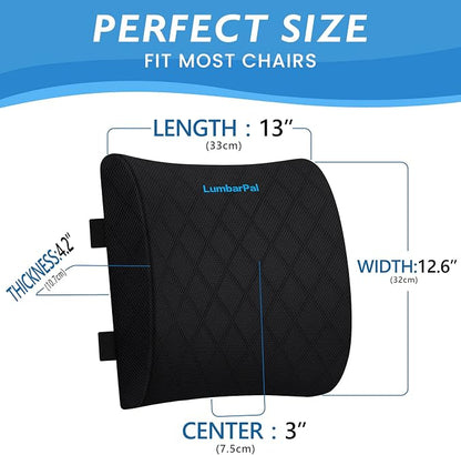 Lumbar Support Pillow for Office Chair Back Support Lumbar Pillow for Car - Image 2