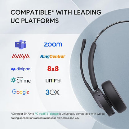 Yealink BH70 Mono Wireless Bluetooth Headset - Image 6