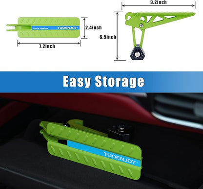 TOOENJOY Universal Fit Car Door Step, Foldable Roof Rack Door Step Up on Door - Image 5