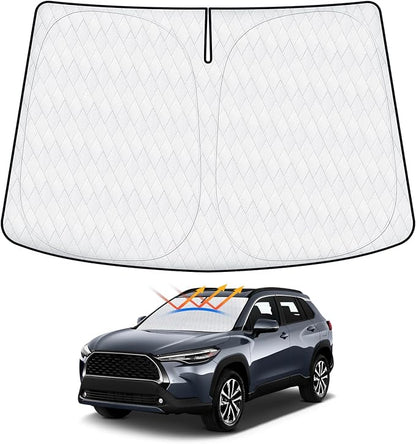 5-Layer Cartist Windshield Sun Shade Custom Fit by cartist