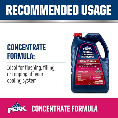 PEAK OET Extended Life Red/Pink Concentrate Antifreeze/Coolant - Image 6