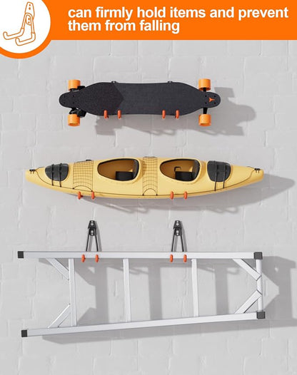 QcoQce 9 Pack Heavy Duty Hooks, Garage Wall Storage - Image 6