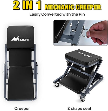 Nilight 36" Z Creeper - Image 4